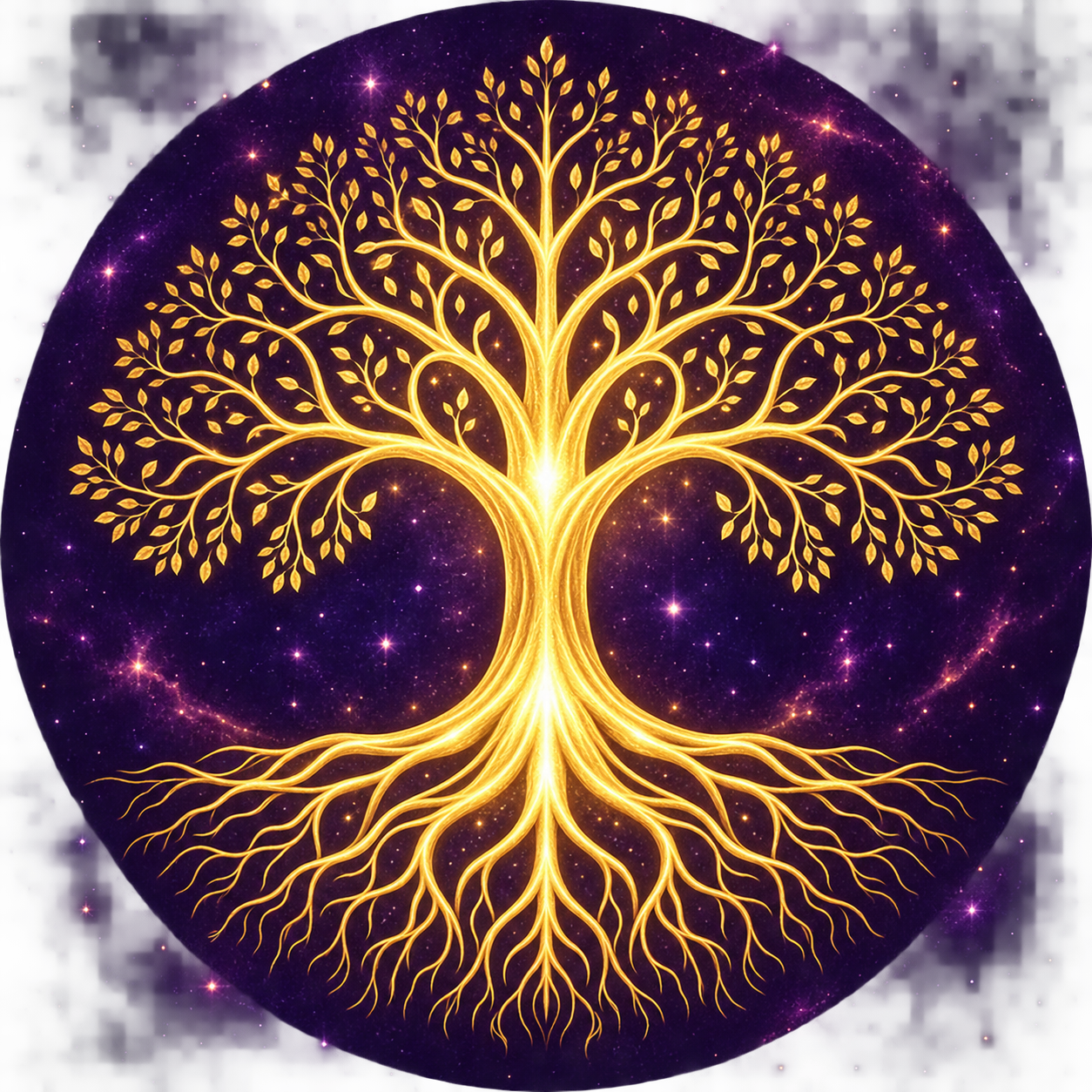Tree of life spiritual medallion